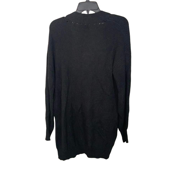 BP. Black Open Stitch Cardigan Size Small NEW - Picture 5 of 6